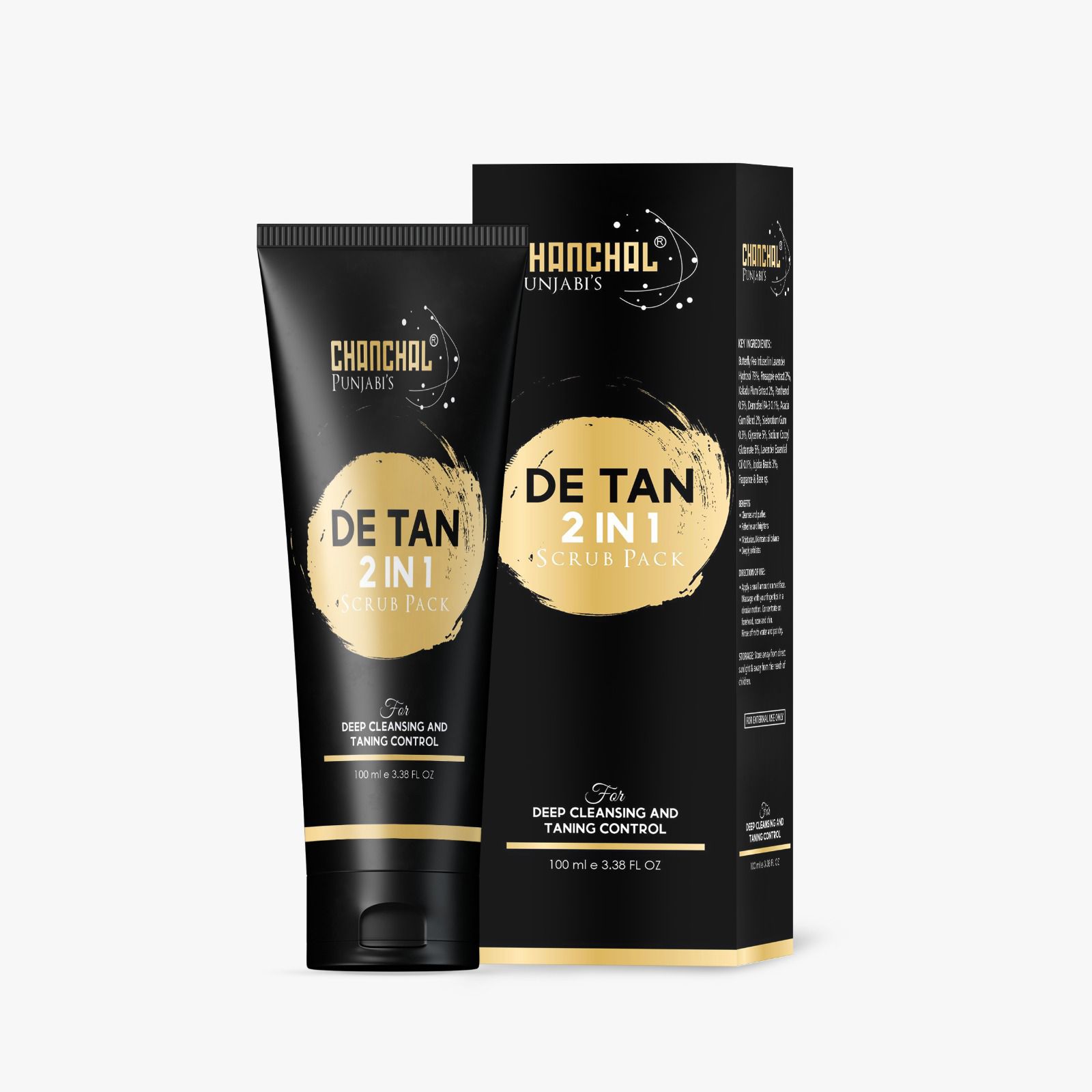 Dtan 3 in 1 Face wash